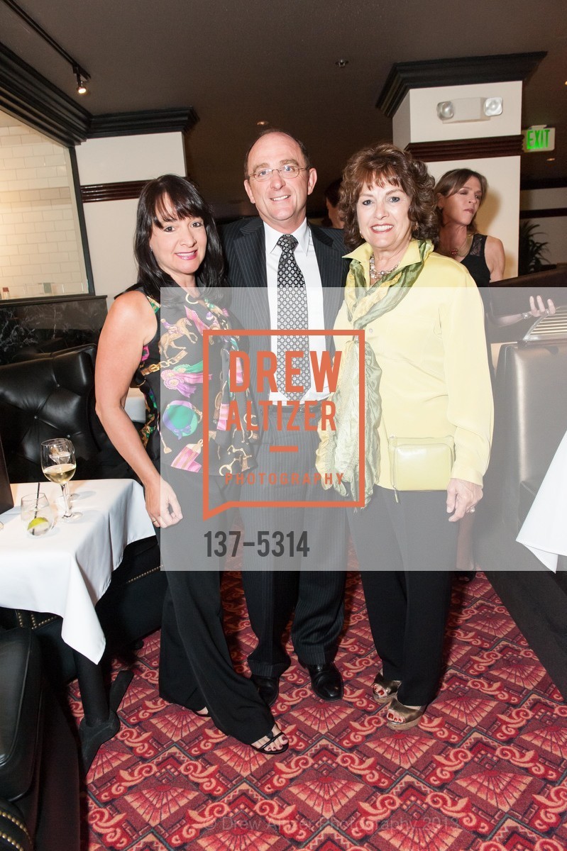 Barbara Klein, Tom Klein, Rita Myers, OSSO STEAKHOUSE Pre-Opening Party, US, May 1st, 2013, Photo #137-5314 Barbara Klein, Tom Klein, Rita Myers, Photo #137-5314