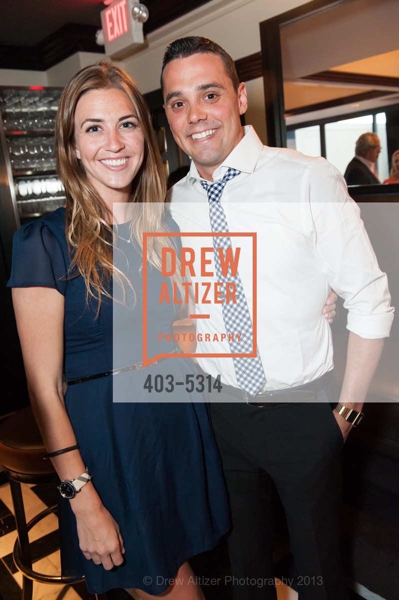 Dana Barbieri, Matt Macera, OSSO STEAKHOUSE Pre-Opening Party, US, May 1st, 2013, Photo #403-5314 Dana Barbieri, Matt Macera, Photo #403-5314