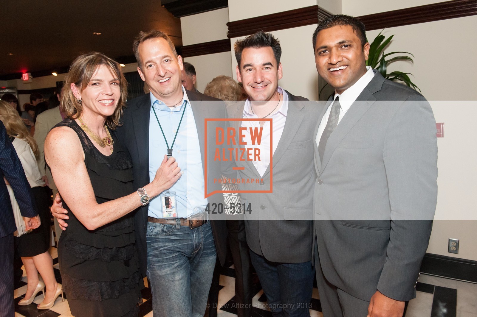 Beth Schnitzer, Robert Moon, Raghu Shivaram, OSSO STEAKHOUSE Pre-Opening Party, US, May 1st, 2013, Photo #420-5314 Beth Schnitzer, Robert Moon, Raghu Shivaram, Photo #420-5314