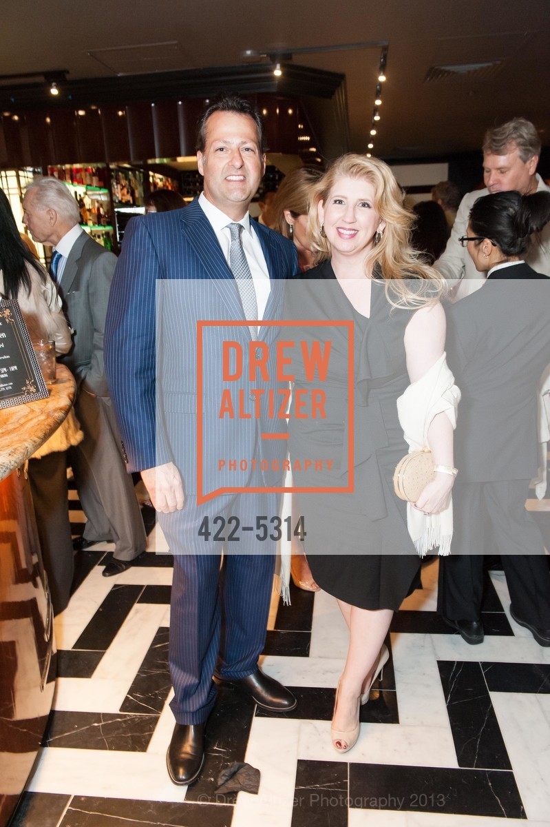 Robert Destino, Roberta Economidis, OSSO STEAKHOUSE Pre-Opening Party, US, May 1st, 2013, Photo #422-5314 Robert Destino, Roberta Economidis, Photo #422-5314