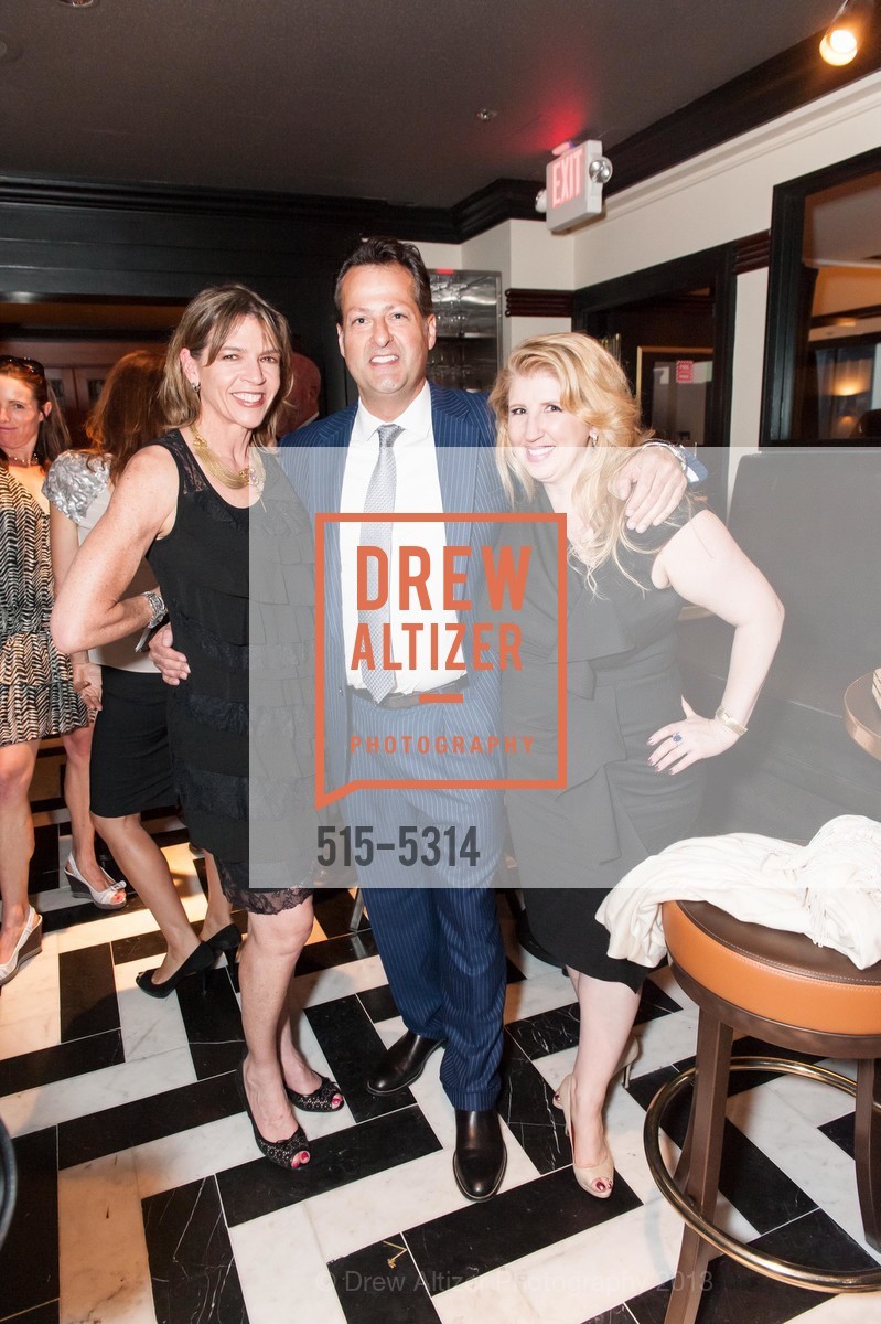 Beth Schnitzer, Robert Destino, Roberta Economidis, OSSO STEAKHOUSE Pre-Opening Party, US, May 1st, 2013, Photo #515-5314 Beth Schnitzer, Robert Destino, Roberta Economidis, Photo #515-5314