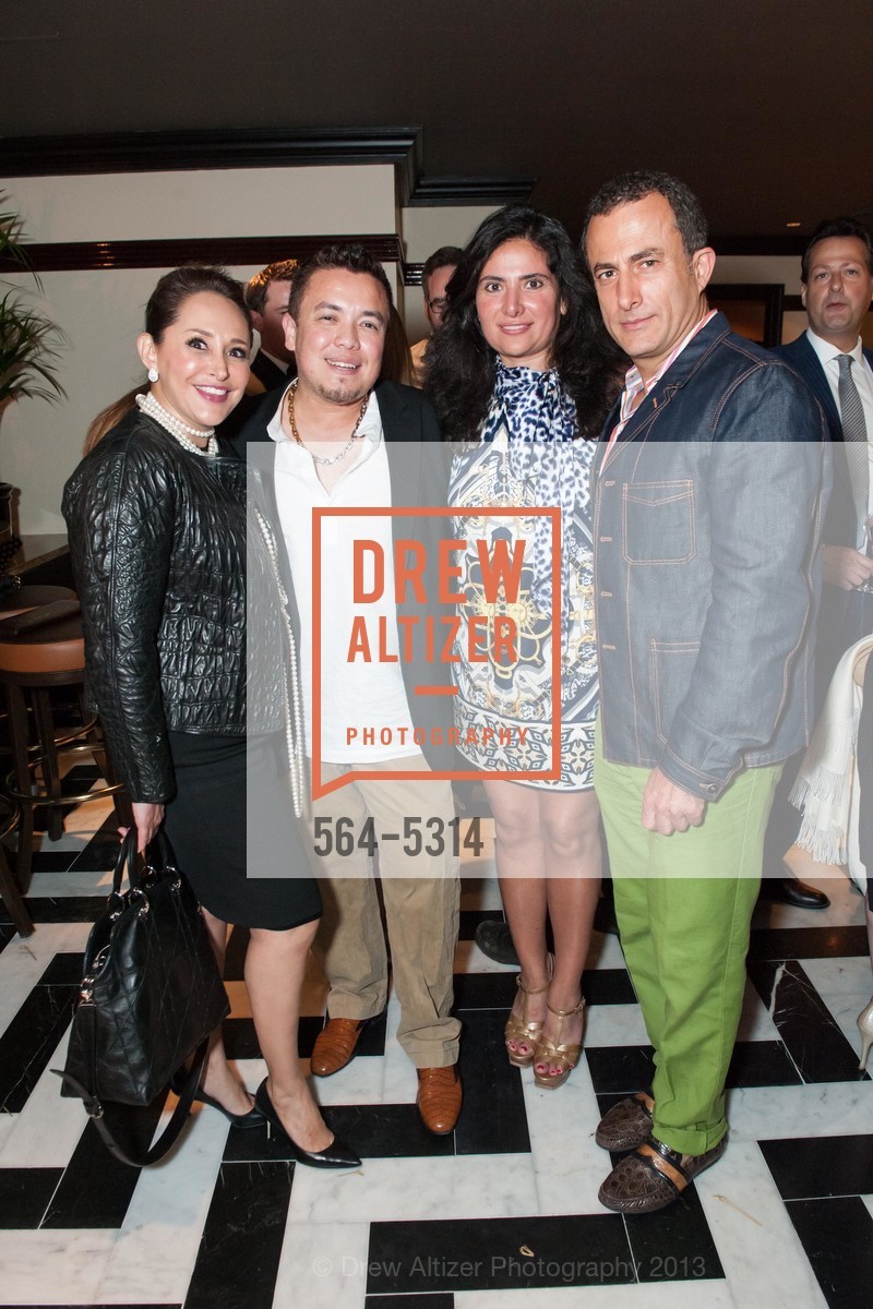 Brenda Zarate, Victor Vargas, Minal Jethmal, Jorge Maumer, OSSO STEAKHOUSE Pre-Opening Party, US, May 1st, 2013, Photo #564-5314 Brenda Zarate, Victor Vargas, Minal Jethmal, Jorge Maumer, Photo #564-5314