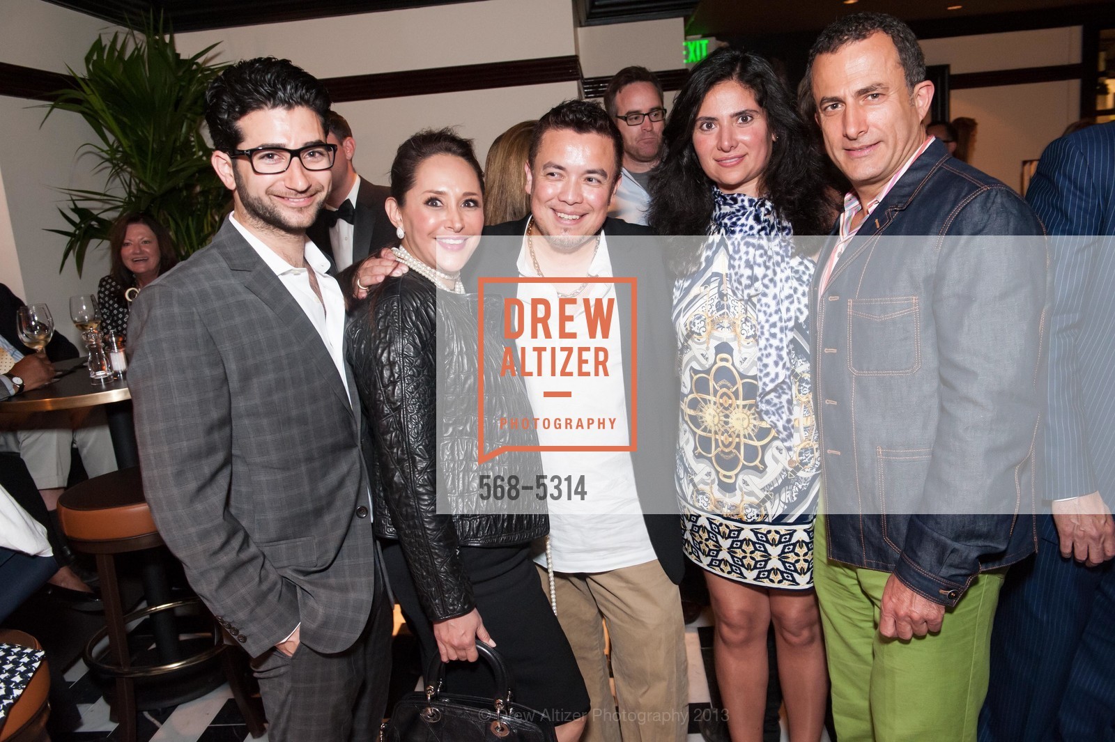Jonathan Lazar, Brenda Zarate, Victor Vargas, Minal Jethmal, Jorge Maumer, OSSO STEAKHOUSE Pre-Opening Party, US, May 1st, 2013, Photo #568-5314 Jonathan Lazar, Brenda Zarate, Victor Vargas, Minal Jethmal, Jorge Maumer, Photo #568-5314