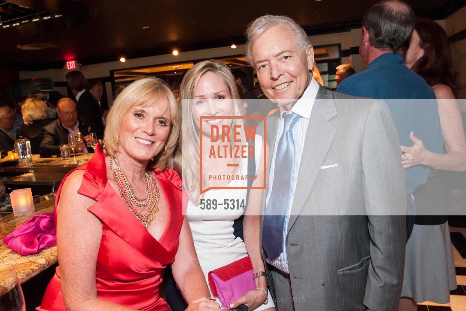 Angelia Yancey, Sheri Ivory, Arnold Laub, OSSO STEAKHOUSE Pre-Opening Party, US, May 1st, 2013, Photo #589-5314 Angelia Yancey, Sheri Ivory, Arnold Laub, Photo #589-5314