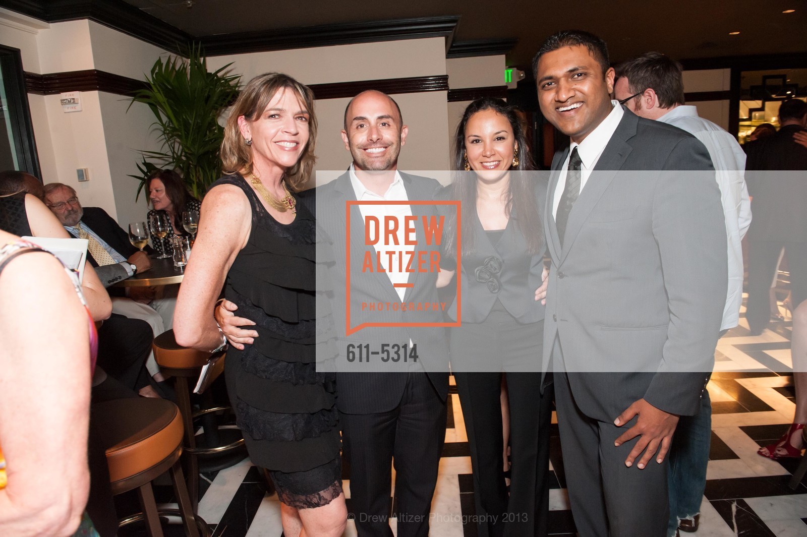Beth Schnitzer, Jamison DeTrolio, Bahya Murad, Raghu Shivaram, OSSO STEAKHOUSE Pre-Opening Party, US, May 1st, 2013, Photo #611-5314 Beth Schnitzer, Jamison DeTrolio, Bahya Murad, Raghu Shivaram, Photo #611-5314