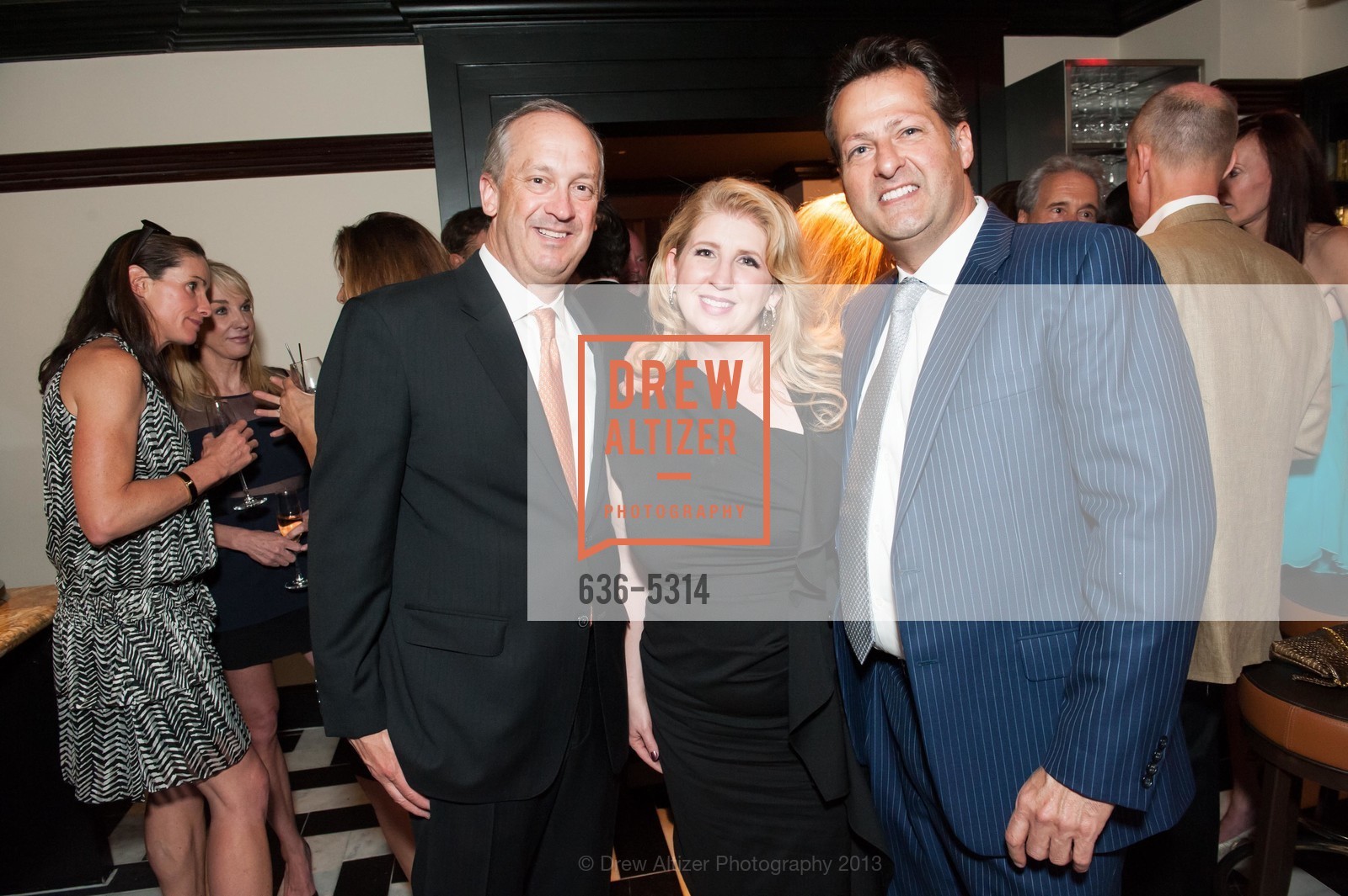 Roberta Economidis, Robert Destino, OSSO STEAKHOUSE Pre-Opening Party, US, May 1st, 2013, Photo #636-5314 Roberta Economidis, Robert Destino, Photo #636-5314