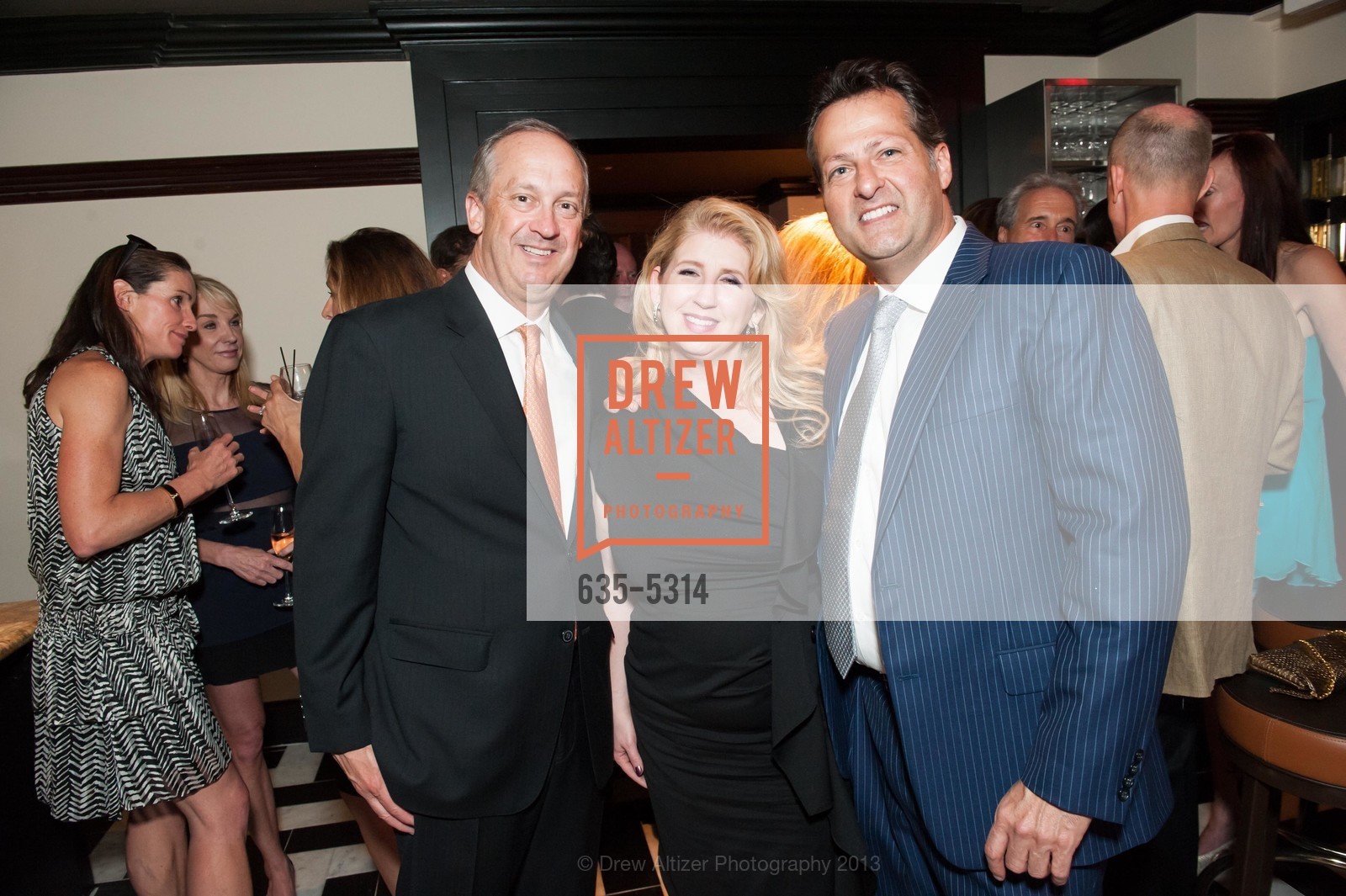 Roberta Economidis, Robert Destino, OSSO STEAKHOUSE Pre-Opening Party, US, May 1st, 2013, Photo #635-5314 Roberta Economidis, Robert Destino, Photo #635-5314