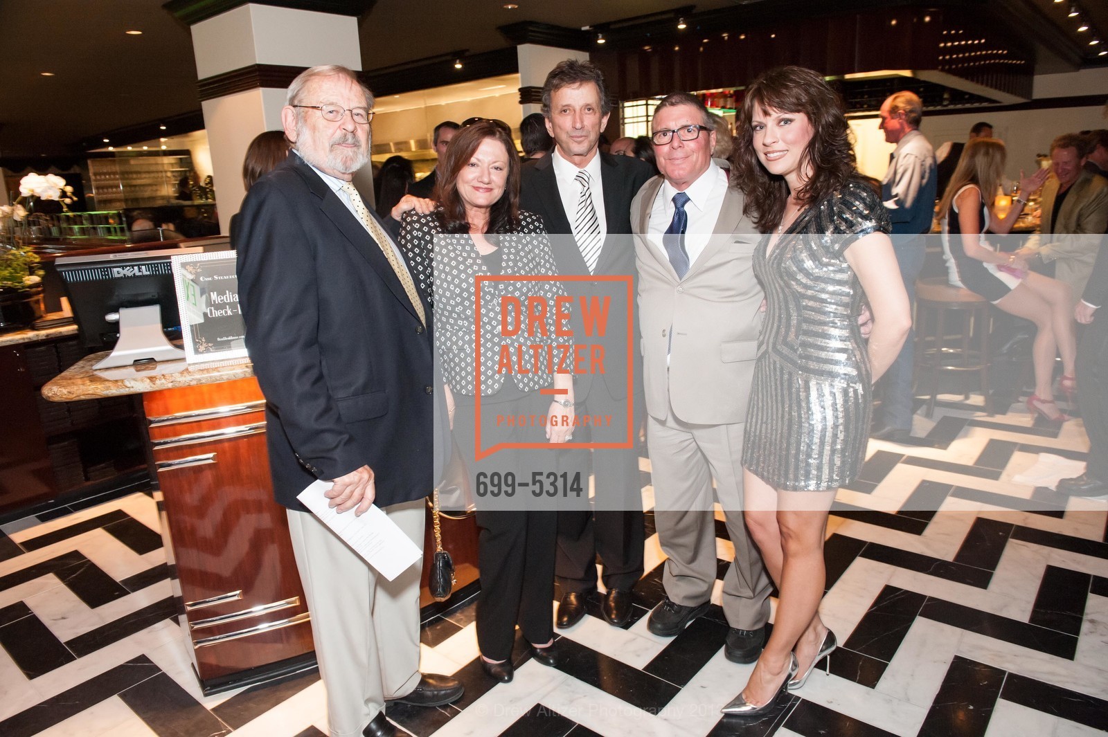 Carl Norton, Darlene Norton, Jerry Dal Bozzo, Dante Serafini, Jennifer Dal Bozzo, OSSO STEAKHOUSE Pre-Opening Party, US, May 1st, 2013, Photo #699-5314 Carl Norton, Darlene Norton, Jerry Dal Bozzo, Dante Serafini, Jennifer Dal Bozzo, Photo #699-5314