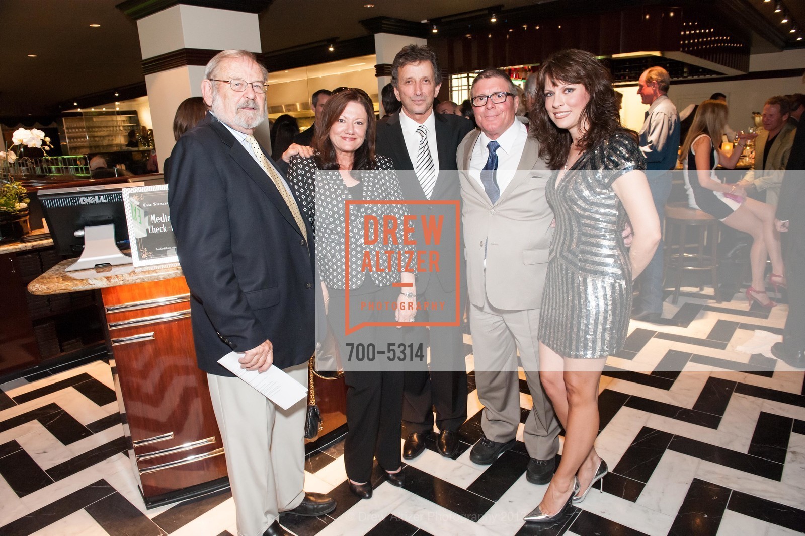 Carl Norton, Darlene Norton, Jerry Dal Bozzo, Dante Serafini, Jennifer Dal Bozzo, OSSO STEAKHOUSE Pre-Opening Party, US, May 1st, 2013, Photo #700-5314 Carl Norton, Darlene Norton, Jerry Dal Bozzo, Dante Serafini, Jennifer Dal Bozzo, Photo #700-5314