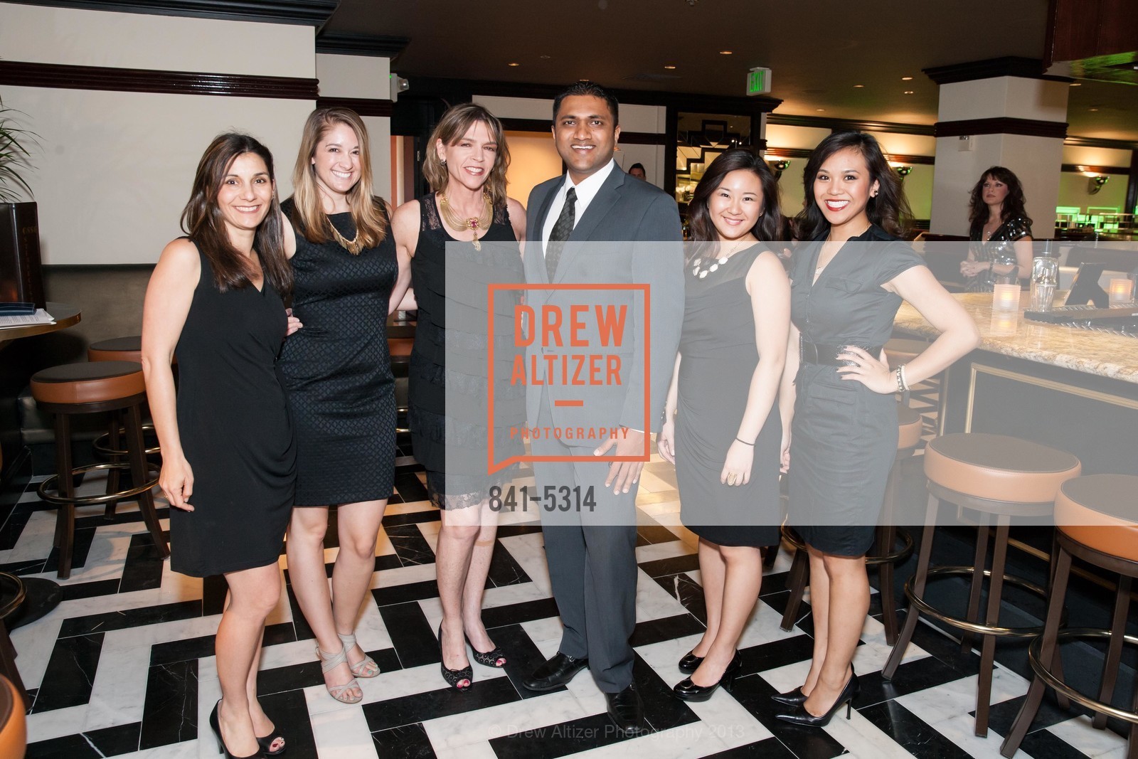 Haley Delinaeu, Beth Schnitzer, Raghu Shivaram, Liane Coe, Marianne Moretera, OSSO STEAKHOUSE Pre-Opening Party, US, May 1st, 2013, Photo #841-5314 Haley Delinaeu, Beth Schnitzer, Raghu Shivaram, Liane Coe, Marianne Moretera, Photo #841-5314