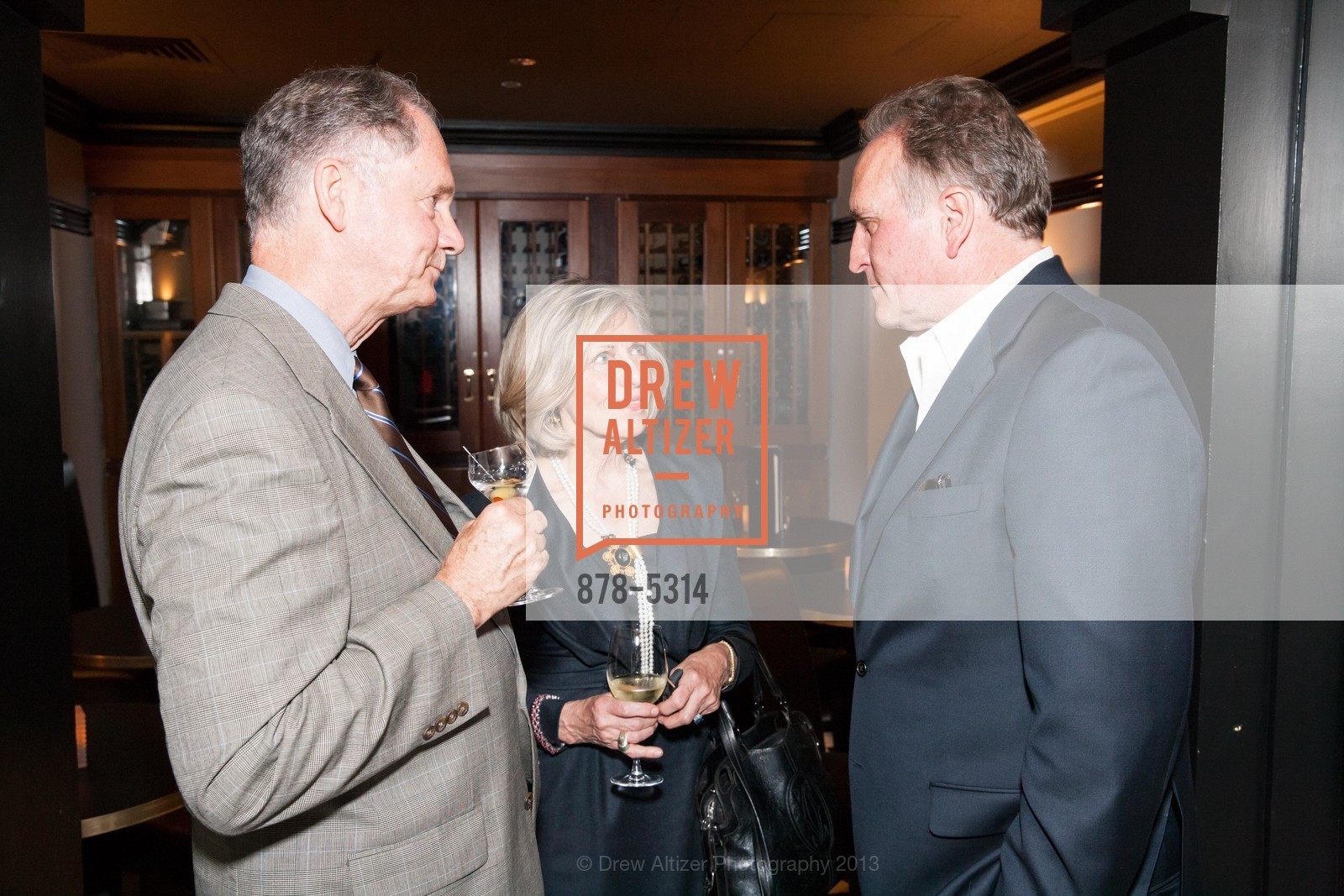 Ken Paige, Dorothy Paige, Mark Wagoner, OSSO STEAKHOUSE Pre-Opening Party, US, May 1st, 2013, Photo #878-5314 Ken Paige, Dorothy Paige, Mark Wagoner, Photo #878-5314