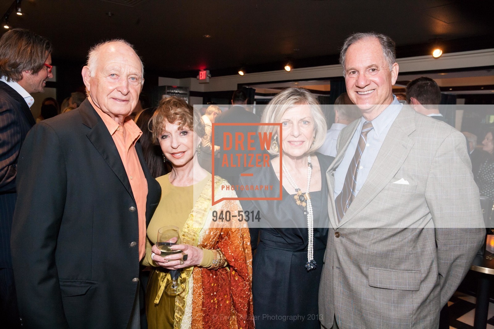 Jerry Grodsky, Roberta Sherman, Dorothy Paige, Ken Paige, OSSO STEAKHOUSE Pre-Opening Party, US, May 1st, 2013, Photo #940-5314 Jerry Grodsky, Roberta Sherman, Dorothy Paige, Ken Paige, Photo #940-5314