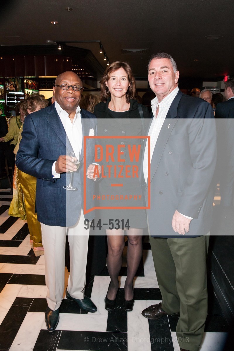 Willie Brown, Melissa Fairbrother, Marc Corsi, OSSO STEAKHOUSE Pre-Opening Party, US, May 1st, 2013, Photo #944-5314 Willie Brown, Melissa Fairbrother, Marc Corsi, Photo #944-5314