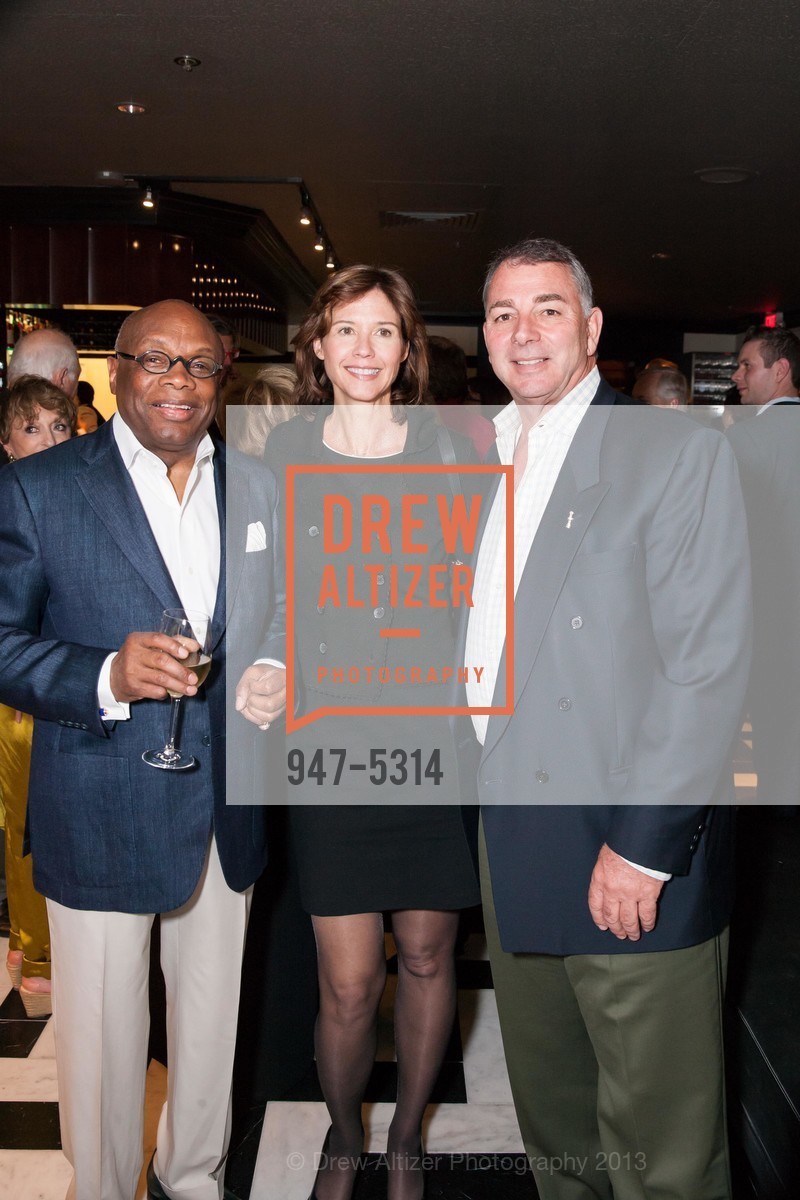 Willie Brown, Melissa Fairbrother, Marc Corsi, OSSO STEAKHOUSE Pre-Opening Party, US, May 1st, 2013, Photo #947-5314 Willie Brown, Melissa Fairbrother, Marc Corsi, Photo #947-5314
