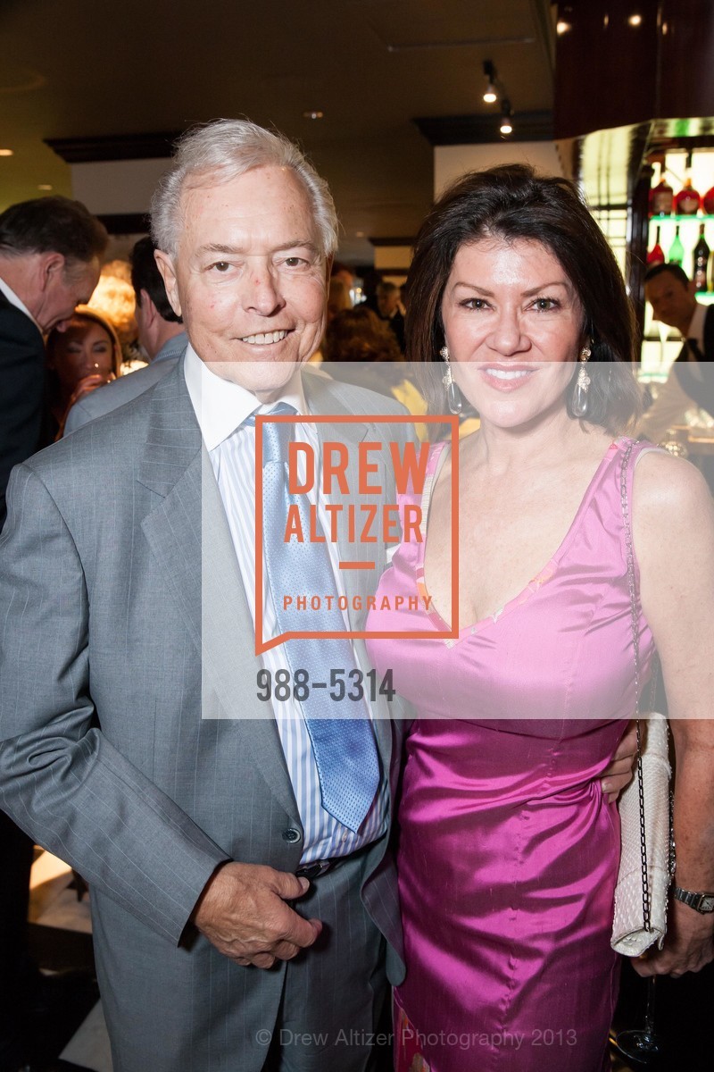 Arnold Laub, Diane Yancey, OSSO STEAKHOUSE Pre-Opening Party, US, May 1st, 2013, Photo #988-5314 Arnold Laub, Diane Yancey, Photo #988-5314