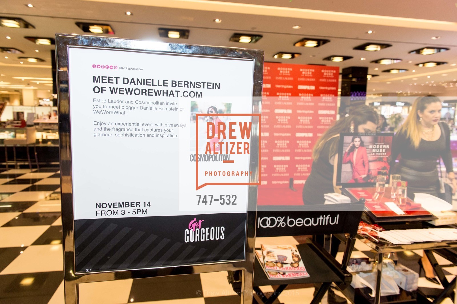 Atmosphere, Modern Muse Le Rouge Fragrance Launch, November 14th, 2015, Photo,Drew Altizer, Drew Altizer Photography, full-service agency, private events, San Francisco photographer, photographer california