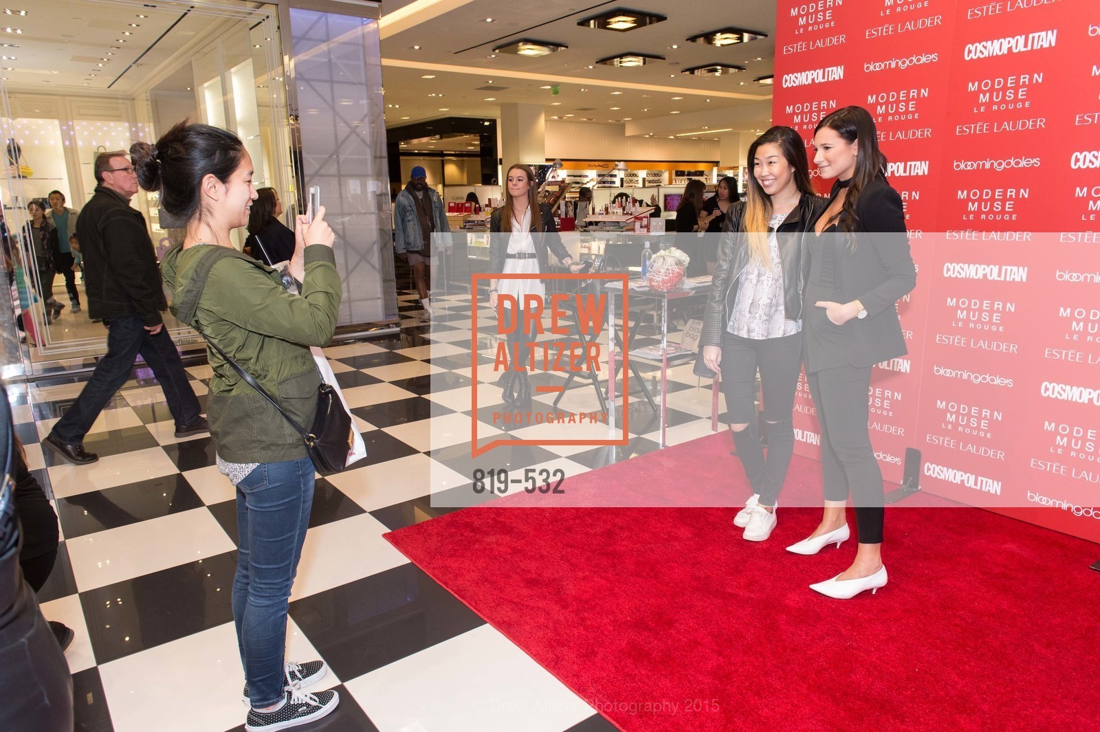 Step and Repeat, Modern Muse Le Rouge Fragrance Launch, November 14th, 2015, Photo,Drew Altizer, Drew Altizer Photography, full-service agency, private events, San Francisco photographer, photographer california