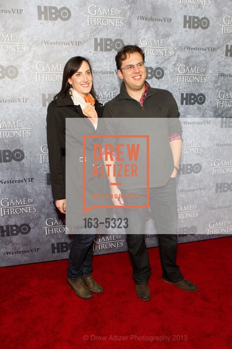 Kaitlyn Trigger, Mike Krieger, GAME OF THRONES For SFWire, US, March 20th, 2013, Photo #163-5323 Kaitlyn Trigger, Mike Krieger, Photo #163-5323
