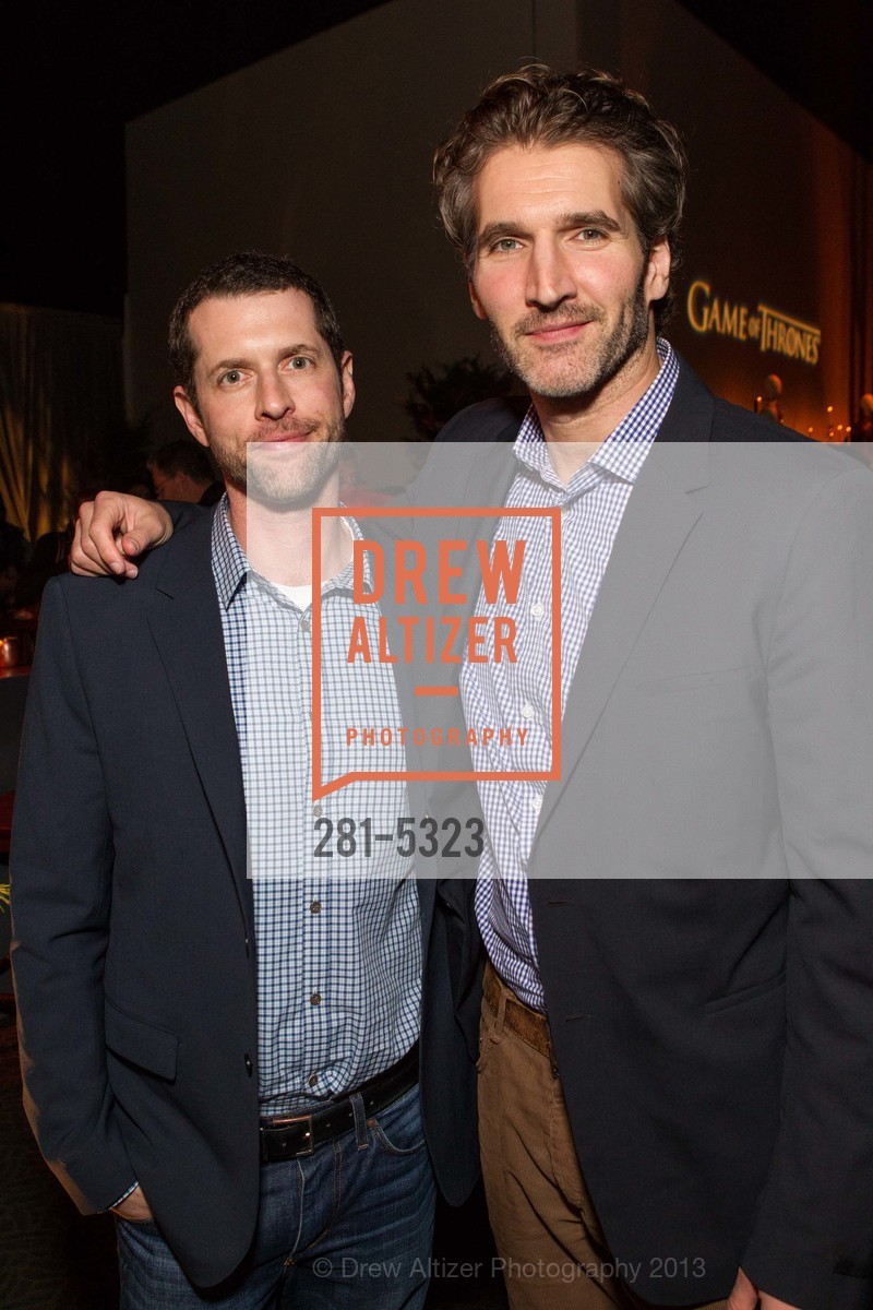 D.B. Weiss, David Benioff, GAME OF THRONES For SFWire, US, March 20th, 2013, Photo #281-5323 D.B. Weiss, David Benioff, Photo #281-5323