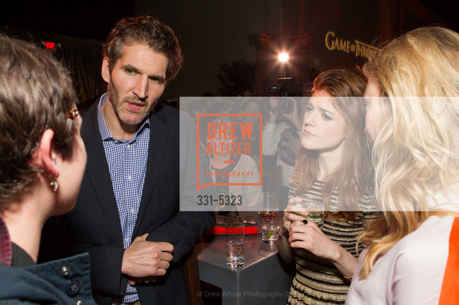 David Benioff, Rose Leslie, GAME OF THRONES For SFWire, US, March 20th, 2013, Photo #331-5323 David Benioff, Rose Leslie, Photo #331-5323