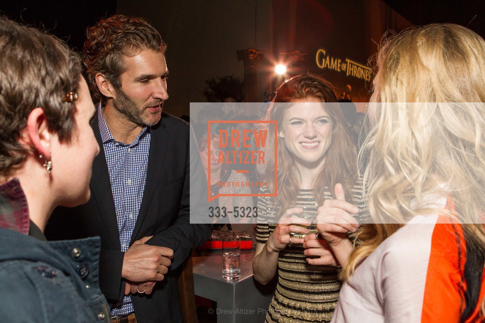 David Benioff, Rose Leslie, GAME OF THRONES For SFWire, US, March 20th, 2013, Photo #333-5323 David Benioff, Rose Leslie, Photo #333-5323