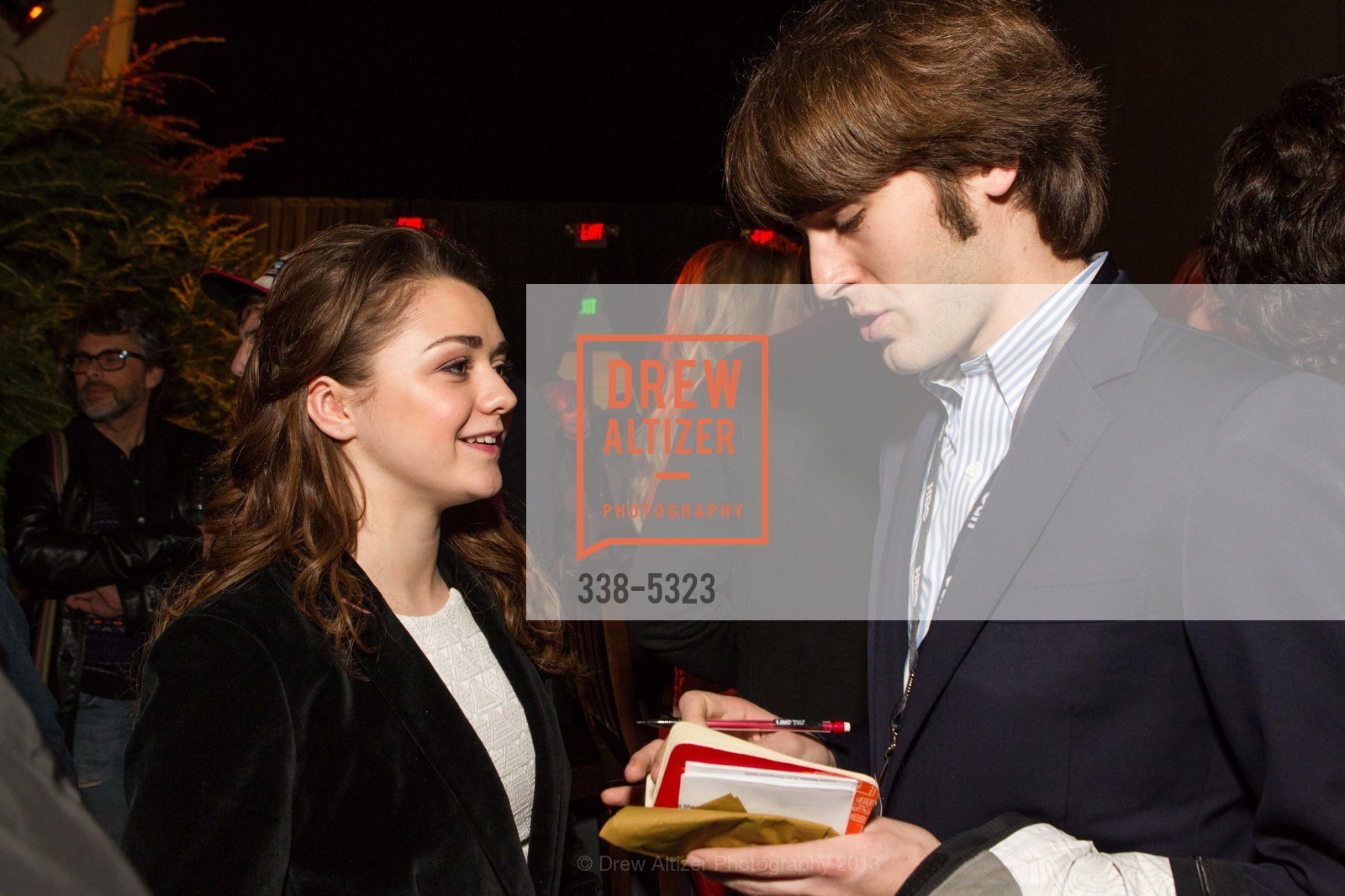 Maisie Williams, Eliot Bacon, GAME OF THRONES For SFWire, US, March 20th, 2013, Photo #338-5323 Maisie Williams, Eliot Bacon, Photo #338-5323