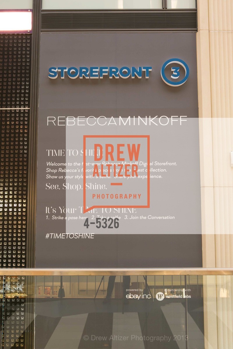Atmosphere, WESTFIELD LABS + eBAY INC. Unveil Digital Storefront with Sony, TOMS and Rebecca Minkoff, US, November 20th, 2013, Photo #4-5326 Atmosphere, Photo #4-5326