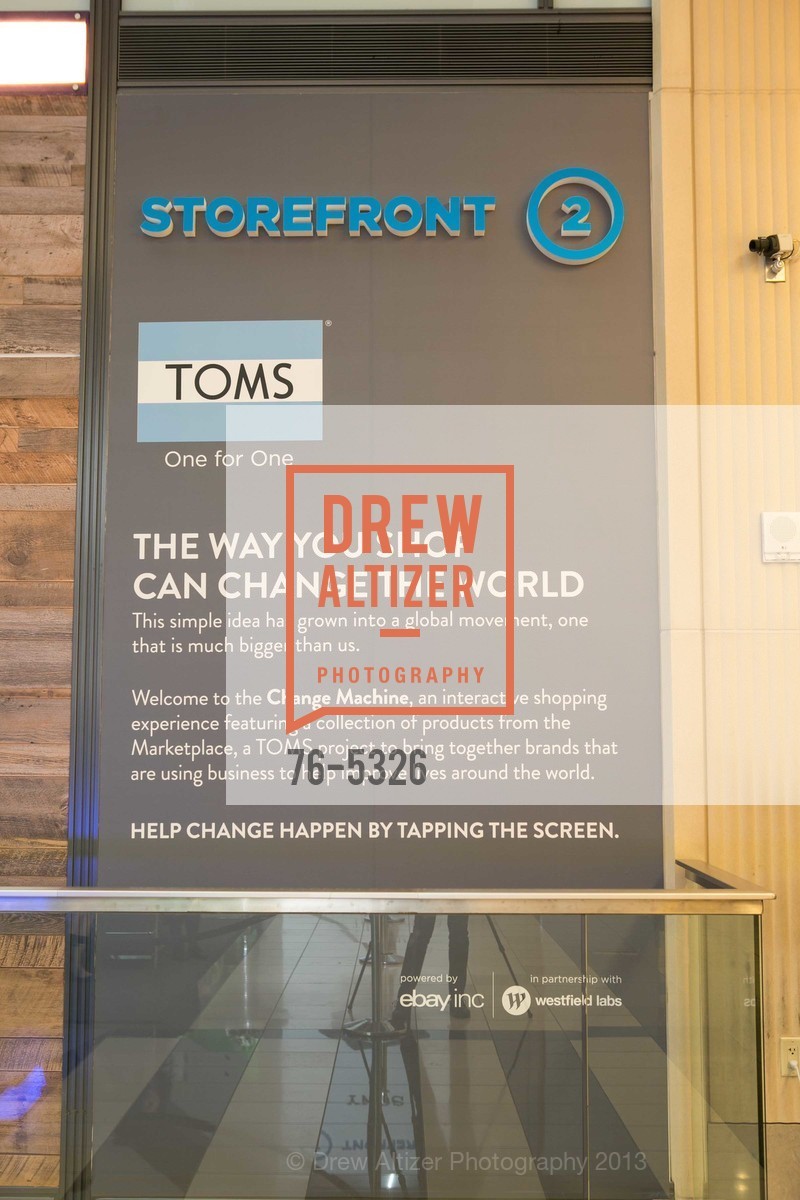 Atmosphere, WESTFIELD LABS + eBAY INC. Unveil Digital Storefront with Sony, TOMS and Rebecca Minkoff, US, November 20th, 2013, Photo #76-5326 Atmosphere, Photo #76-5326