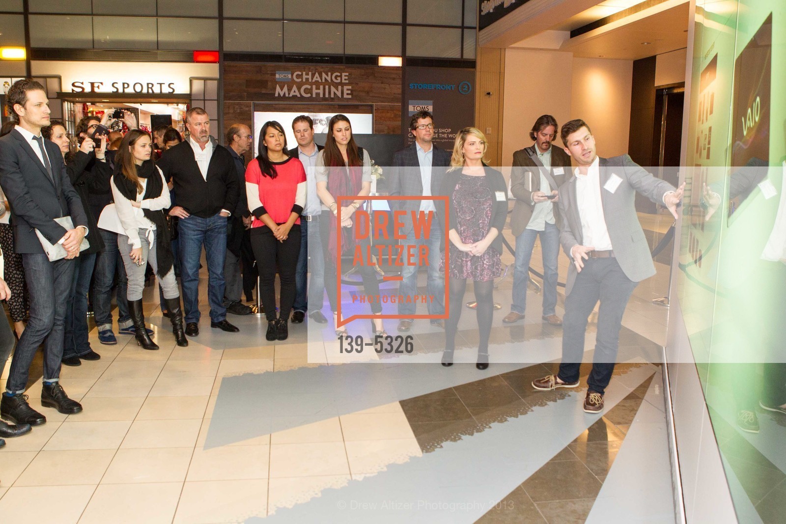 Healey Cypher, WESTFIELD LABS + eBAY INC. Unveil Digital Storefront with Sony, TOMS and Rebecca Minkoff, US, November 20th, 2013, Photo #139-5326 Healey Cypher, Photo #139-5326