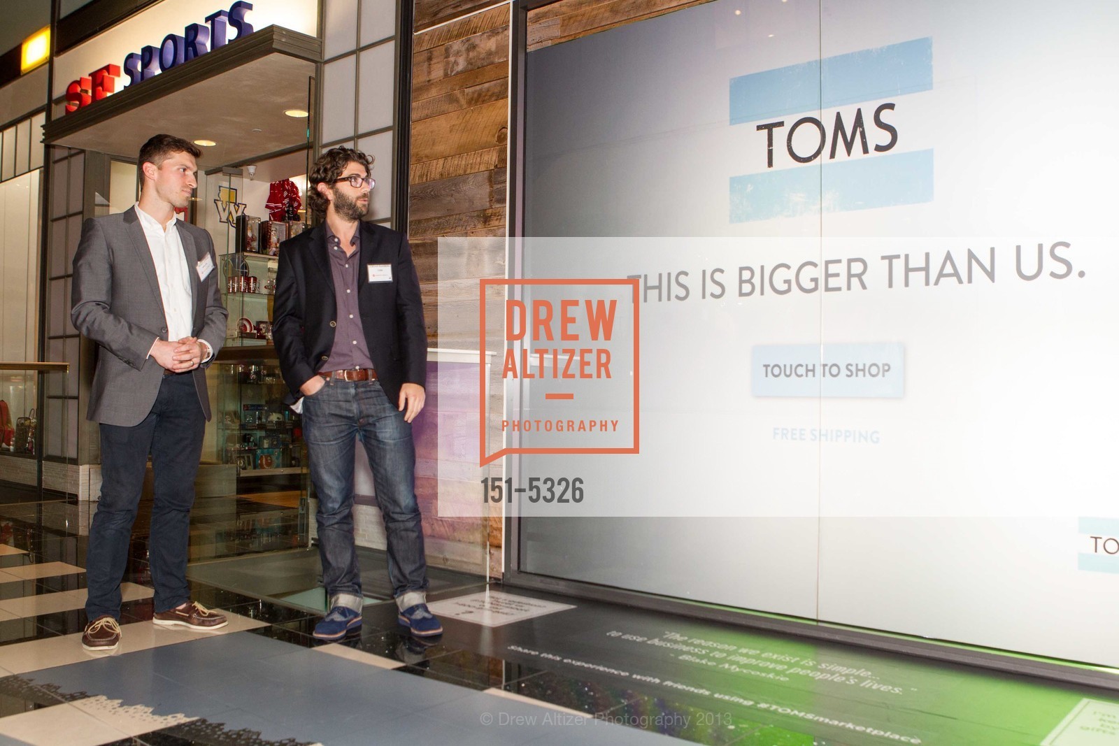 Healey Cypher, Jordan Glassberg, WESTFIELD LABS + eBAY INC. Unveil Digital Storefront with Sony, TOMS and Rebecca Minkoff, US, November 20th, 2013, Photo #151-5326 Healey Cypher, Jordan Glassberg, Photo #151-5326