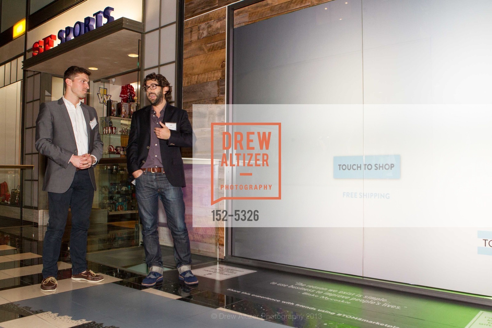 Healey Cypher, Jordan Glassberg, WESTFIELD LABS + eBAY INC. Unveil Digital Storefront with Sony, TOMS and Rebecca Minkoff, US, November 20th, 2013, Photo #152-5326 Healey Cypher, Jordan Glassberg, Photo #152-5326