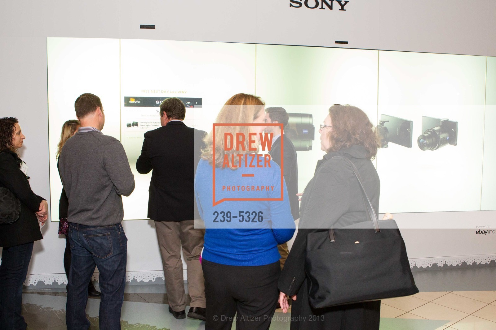 Atmosphere, WESTFIELD LABS + eBAY INC. Unveil Digital Storefront with Sony, TOMS and Rebecca Minkoff, US, November 20th, 2013, Photo #239-5326 Atmosphere, Photo #239-5326