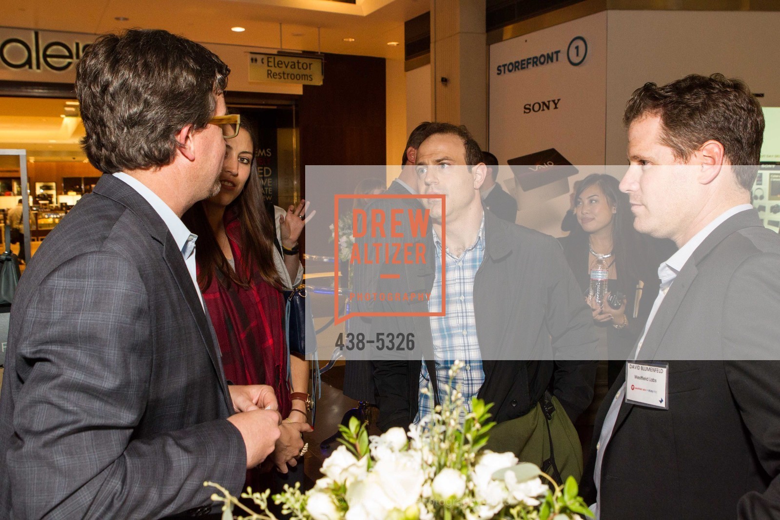 Kevin McKenzie, Lindsey Thomas, David Blumenfeld, WESTFIELD LABS + eBAY INC. Unveil Digital Storefront with Sony, TOMS and Rebecca Minkoff, US, November 20th, 2013, Photo #438-5326 Kevin McKenzie, Lindsey Thomas, David Blumenfeld, Photo #438-5326