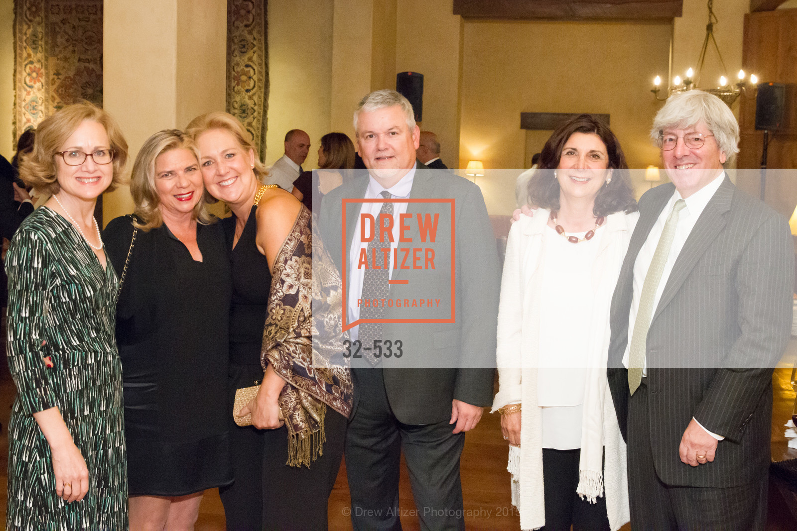 Anna Chambers, Betty Saris, Janice Gumas, Gary Tieg, Stephanie Scordelis, Byron Scordelis, Hellenic Charity Ball Cocktail Reception, Kokkari. 200 Jackson St, San Francisco, CA 94111, November 13th, 2015, Photo #32-533 Anna Chambers, Betty Saris, Janice Gumas, Gary Tieg, Stephanie Scordelis, Byron Scordelis, Photo #32-533