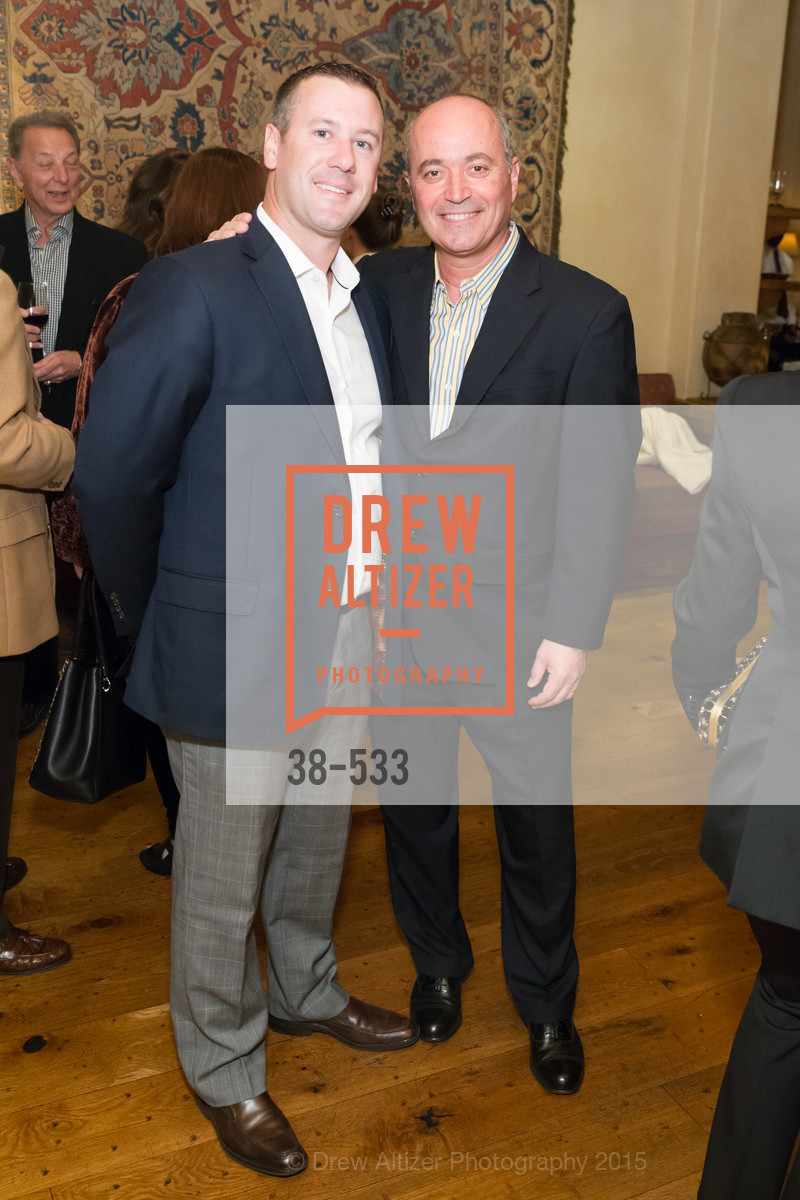 Gus Panagotacos, John Gumas, Hellenic Charity Ball Cocktail Reception, Kokkari. 200 Jackson St, San Francisco, CA 94111, November 13th, 2015,Drew Altizer, Drew Altizer Photography, full-service agency, private events, San Francisco photographer, photographer california