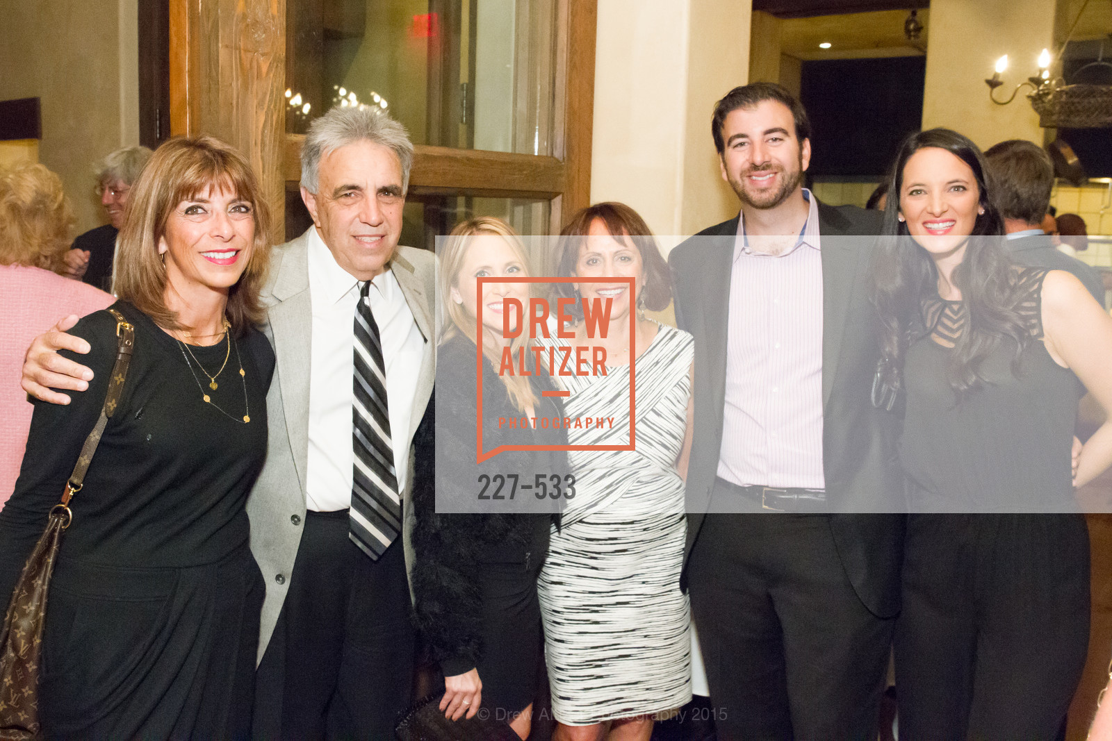 Paula Diamond, Nick Lampros, Vanessa Mockler, Linda Lampros, Nick Diamond, Elena Diamond, Hellenic Charity Ball Cocktail Reception, Kokkari. 200 Jackson St, San Francisco, CA 94111, November 13th, 2015,Drew Altizer, Drew Altizer Photography, full-service event agency, private events, San Francisco photographer, photographer California