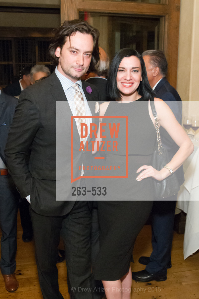 Constantine Maroulis, Ariana Savalas, Hellenic Charity Ball Cocktail Reception, Kokkari. 200 Jackson St, San Francisco, CA 94111, November 13th, 2015,Drew Altizer, Drew Altizer Photography, full-service agency, private events, San Francisco photographer, photographer california