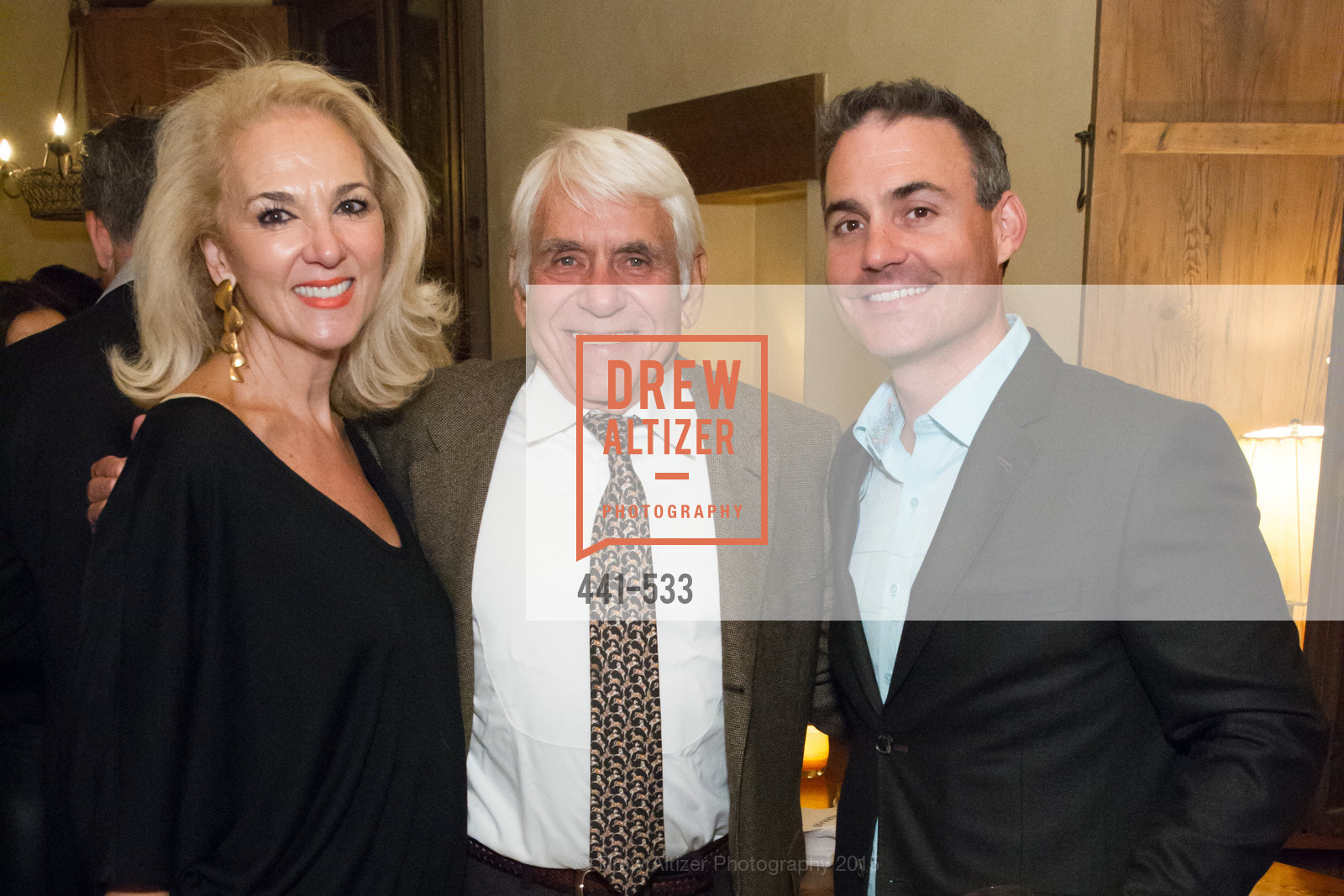 Athena Marks, John Grillos, Patrick Mockler, Hellenic Charity Ball Cocktail Reception, Kokkari. 200 Jackson St, San Francisco, CA 94111, November 13th, 2015,Drew Altizer, Drew Altizer Photography, full-service agency, private events, San Francisco photographer, photographer california