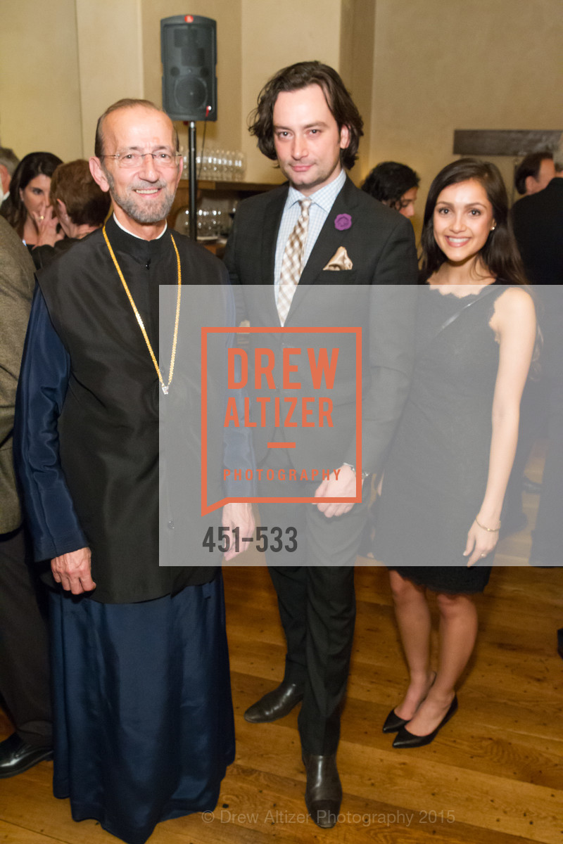 Metropolitan Gerasimos, Constantine Maroulis, Hellenic Charity Ball Cocktail Reception, Kokkari. 200 Jackson St, San Francisco, CA 94111, November 13th, 2015,Drew Altizer, Drew Altizer Photography, full-service agency, private events, San Francisco photographer, photographer california