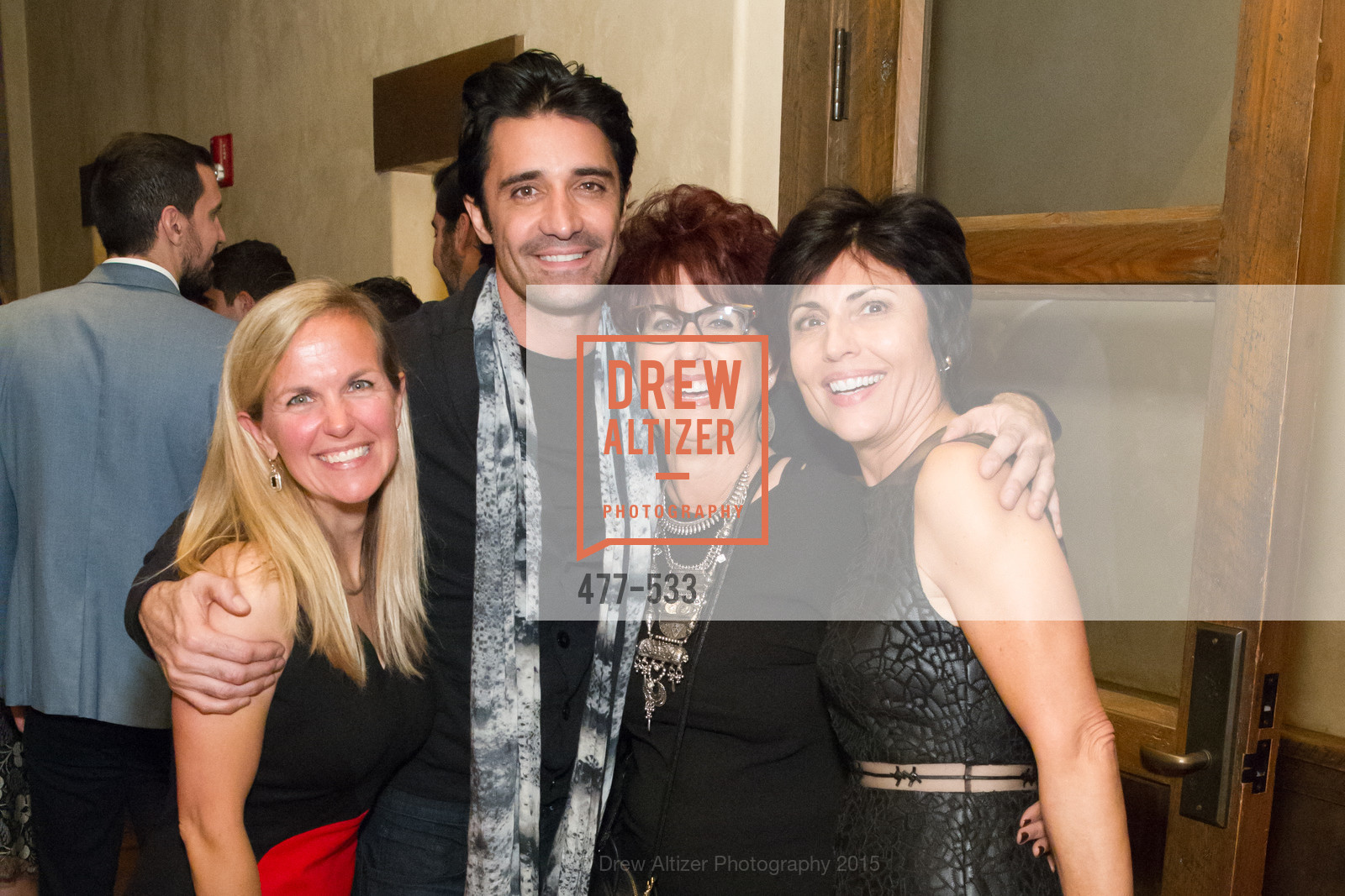 Jennifer Carlin, Gilles Marini, Frosene Phillips, Joan Dauria, Hellenic Charity Ball Cocktail Reception, Kokkari. 200 Jackson St, San Francisco, CA 94111, November 13th, 2015,Drew Altizer, Drew Altizer Photography, full-service agency, private events, San Francisco photographer, photographer california