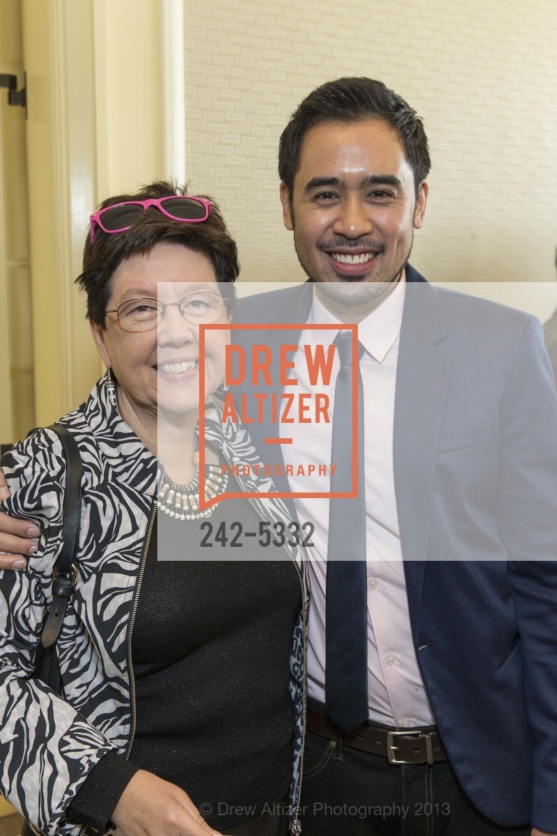 Cherie Sorokin, Philip Estrera, A.C.T. Conservatory Awards Luncheon, US, October 28th, 2013, Photo #242-5332 Cherie Sorokin, Philip Estrera, Photo #242-5332