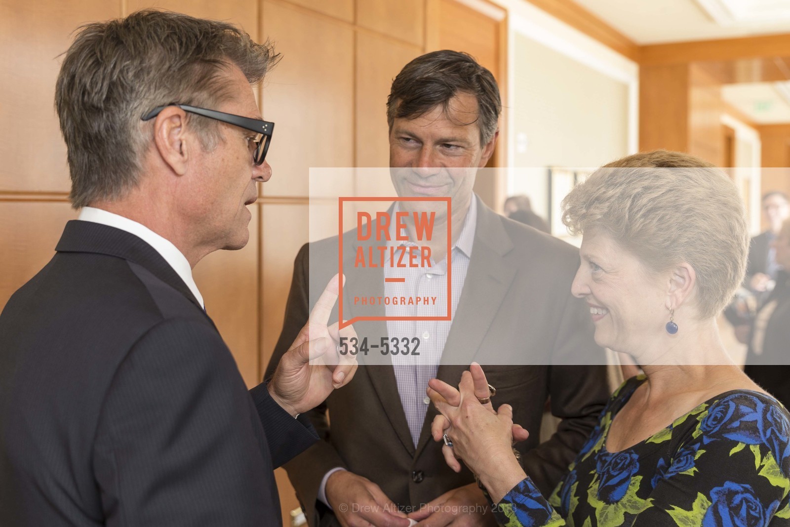 Harry Hamlin, Jeff Ubben, Carey Perloff, A.C.T. Conservatory Awards Luncheon, US, October 28th, 2013, Photo #534-5332 Harry Hamlin, Jeff Ubben, Carey Perloff, Photo #534-5332