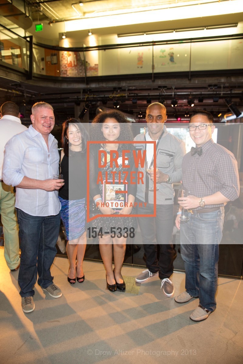 Brett Geise, Letitia Yang, Jada Miller, Clinton Yara, Melvin Burns, Rock for EPACS Summer Solstice party, US, June 21st, 2013, Photo #154-5338 Brett Geise, Letitia Yang, Jada Miller, Clinton Yara, Melvin Burns, Photo #154-5338