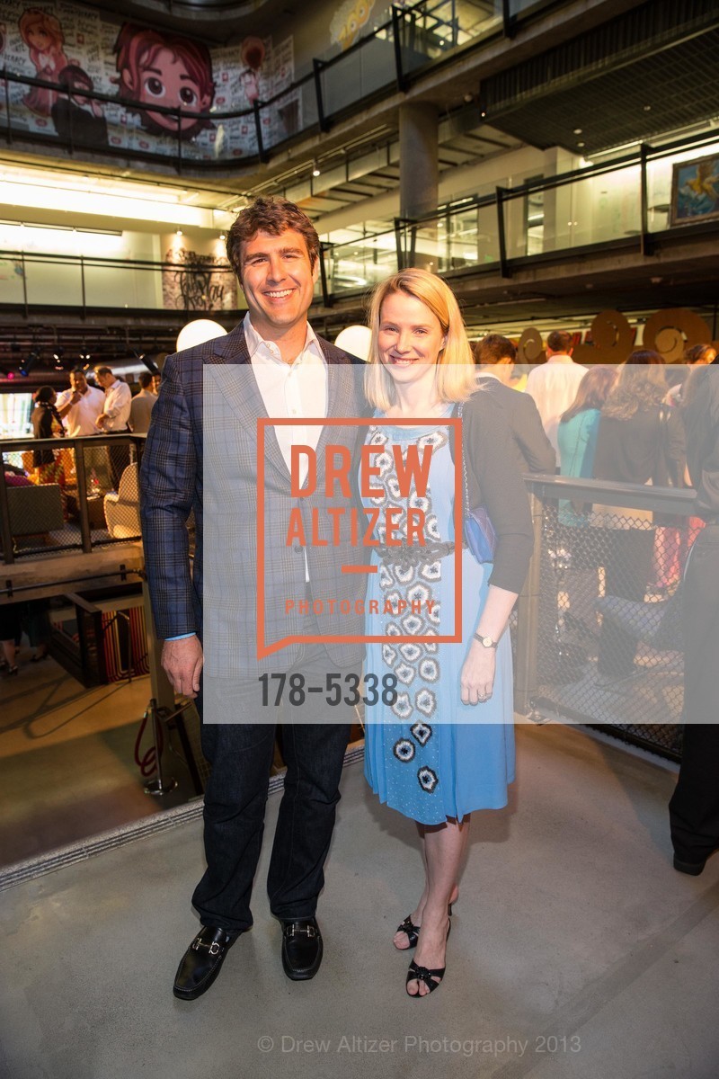 Zachary Bogue, Marissa Mayer, Rock for EPACS Summer Solstice party, US, June 21st, 2013, Photo #178-5338 Zachary Bogue, Marissa Mayer, Photo #178-5338