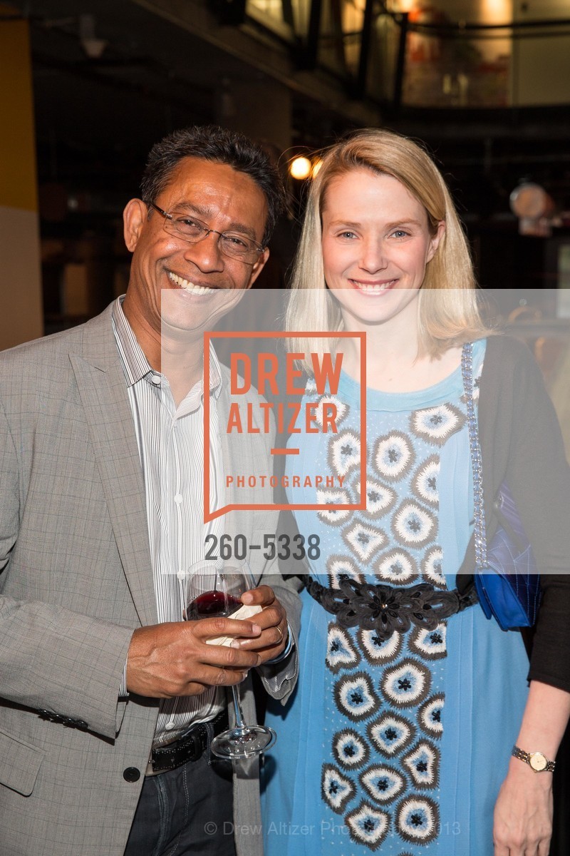 Amit Dasgupta, Marissa Mayer, Rock for EPACS Summer Solstice party, US, June 21st, 2013, Photo #260-5338 Amit Dasgupta, Marissa Mayer, Photo #260-5338