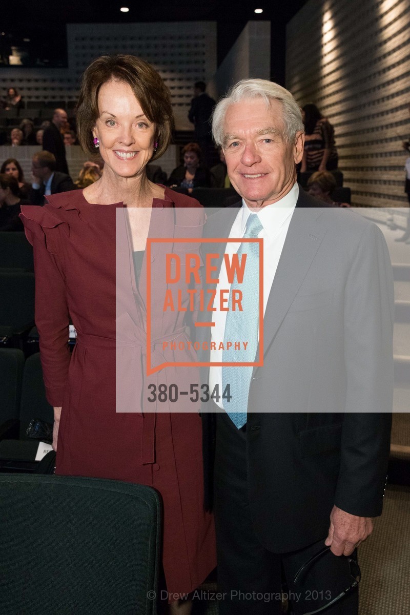 Helen Schwab, Chuck Schwab, SFMOMA 2013 Director's Circle Dinner, US, March 20th, 2013, Photo #380-5344 Helen Schwab, Chuck Schwab, Photo #380-5344
