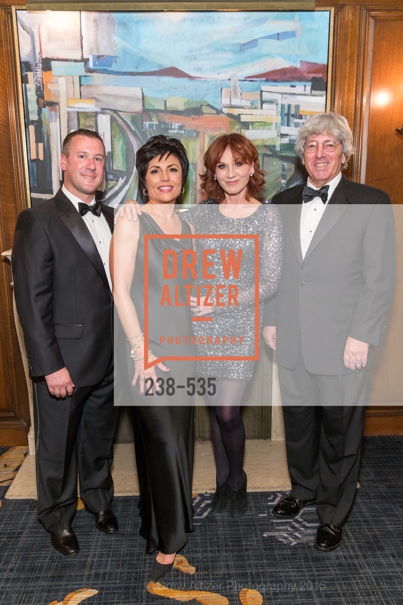 Gus Panagotacos, Joan Dauria, Marilu Henner, Byron Scordelis, Hellenic Charity Ball, Westin St. Francis. 335 Powell Street, November 14th, 2015