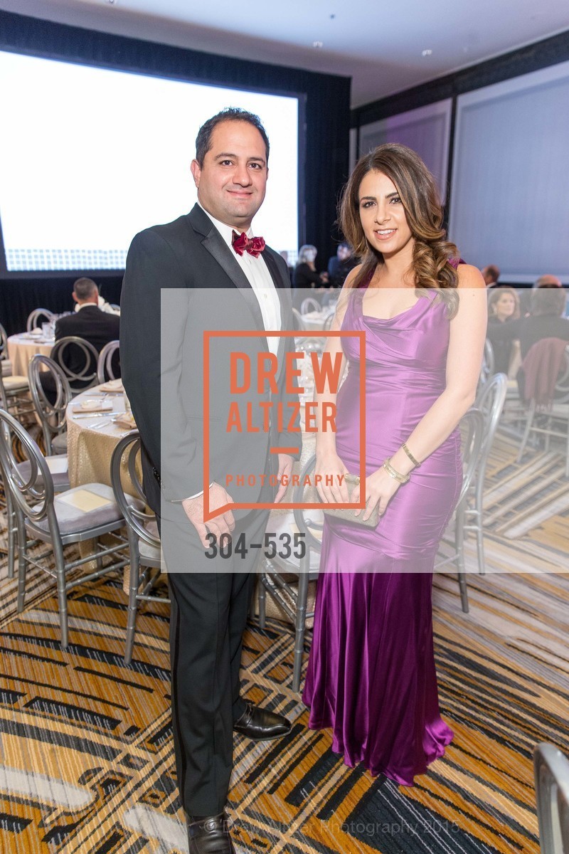 Razmig Boladian, Victoria Najjar, Hellenic Charity Ball, Westin St. Francis. 335 Powell Street, November 14th, 2015, Photo #304-535 Razmig Boladian, Victoria Najjar, Photo #304-535