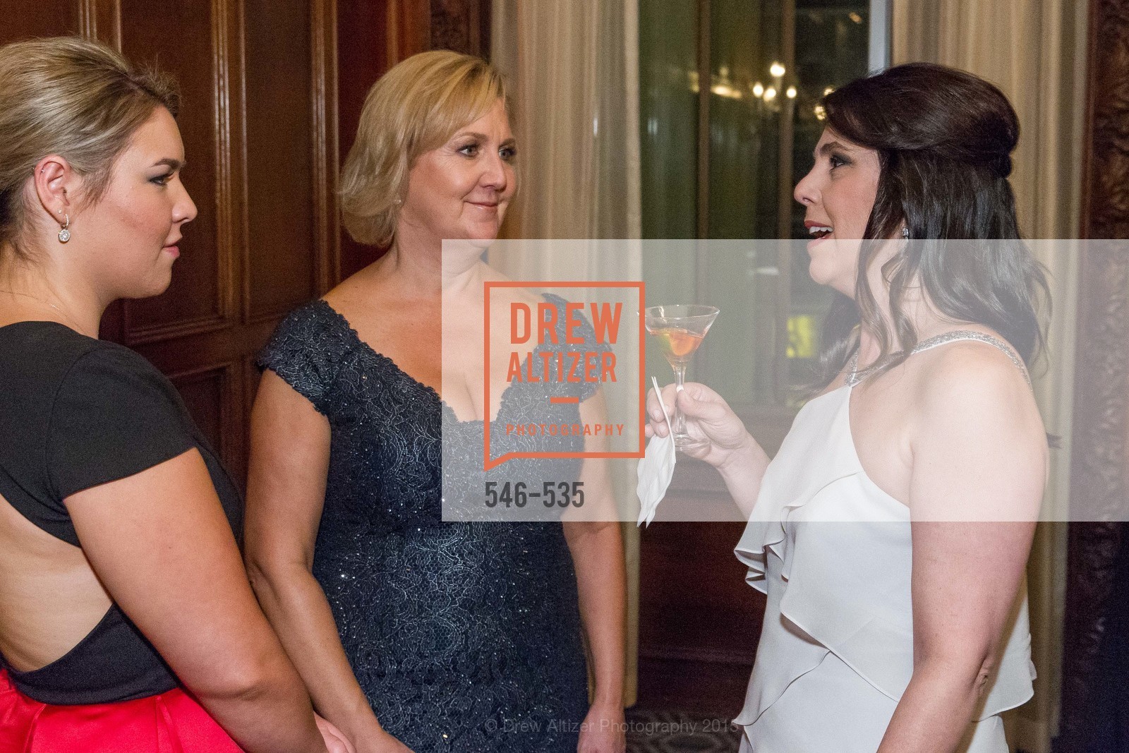 Stephanie Gumas, Janice Gumas, Christine Korkos, Hellenic Charity Ball, Westin St. Francis. 335 Powell Street, November 14th, 2015, Photo #546-535 Stephanie Gumas, Janice Gumas, Christine Korkos, Photo #546-535