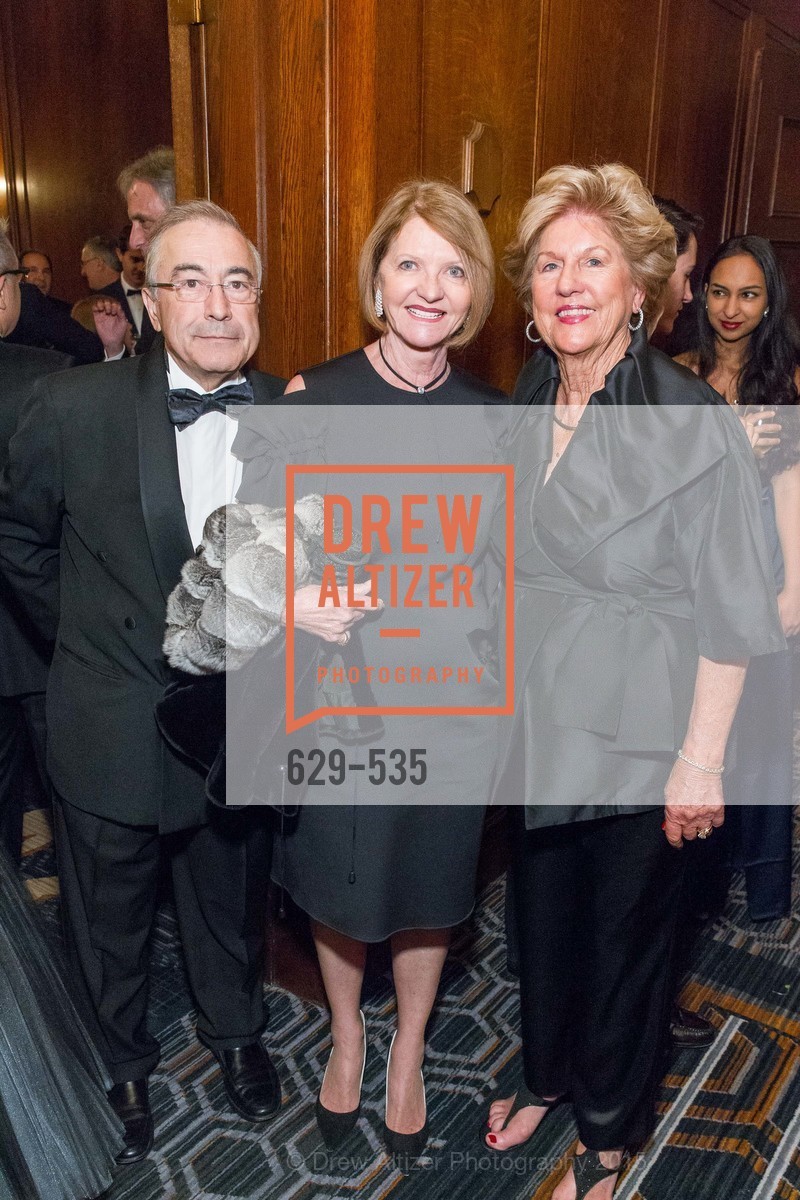 Thanos Triant, Lore Harp McGovern, Judy Marcus, Hellenic Charity Ball, Westin St. Francis. 335 Powell Street, November 14th, 2015, Photo #629-535 Thanos Triant, Lore Harp McGovern, Judy Marcus, Photo #629-535